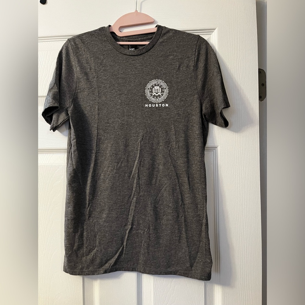 Houston FBI Charcoal Gray Graphic Tee
